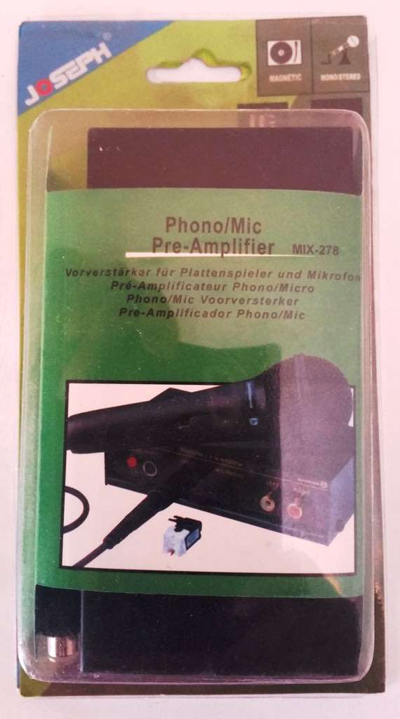 JOSEPH PHONO/MIC PRE-AMPLIFIER [MODEL: MIX-278]