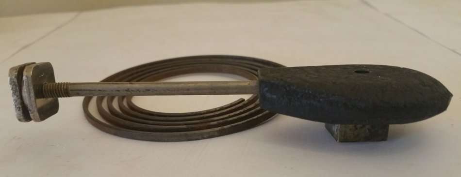 BIM BAM MECHANICAL CLOCK STRIKING BLOCK WITH COIL ROD