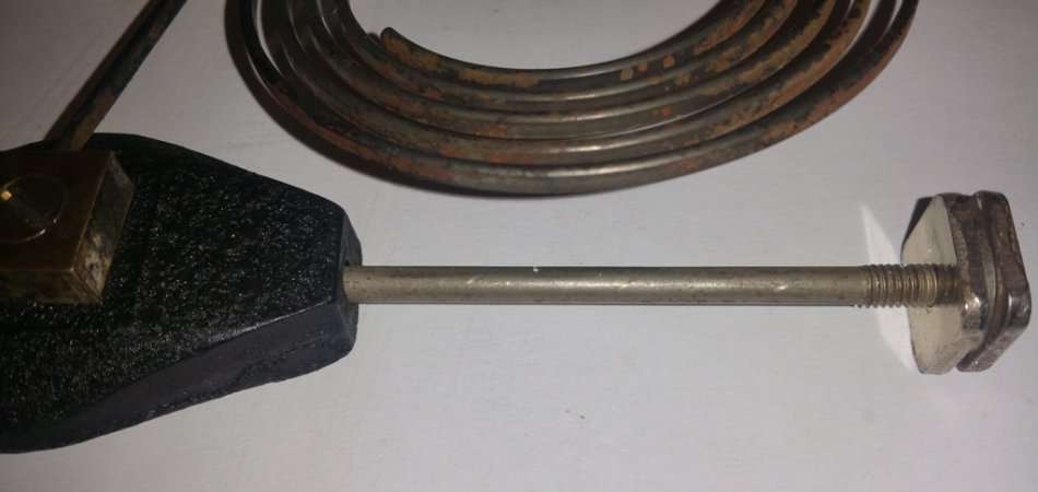 BIM BAM MECHANICAL CLOCK STRIKING BLOCK WITH COIL ROD