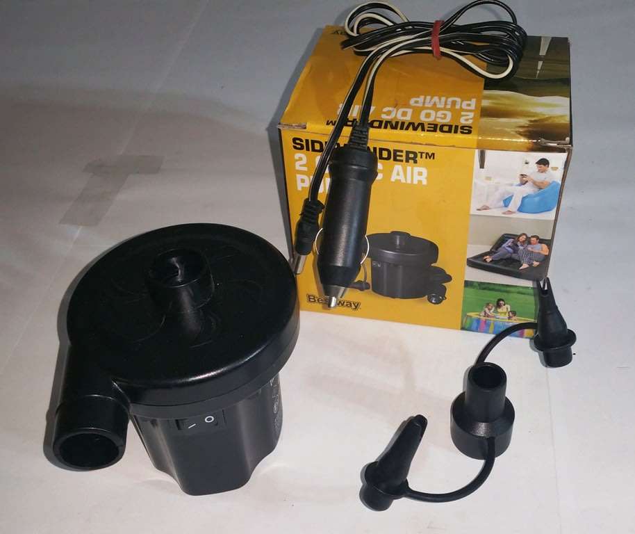 DC AIR PUMP 2 GO ~ SIDEWINDER  [BESTWAY]
