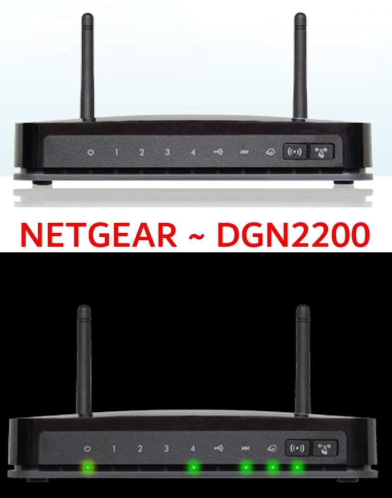 NETGEAR N300 WIRELESS ADSL2+ MODEM ROUTER [DGB2200]