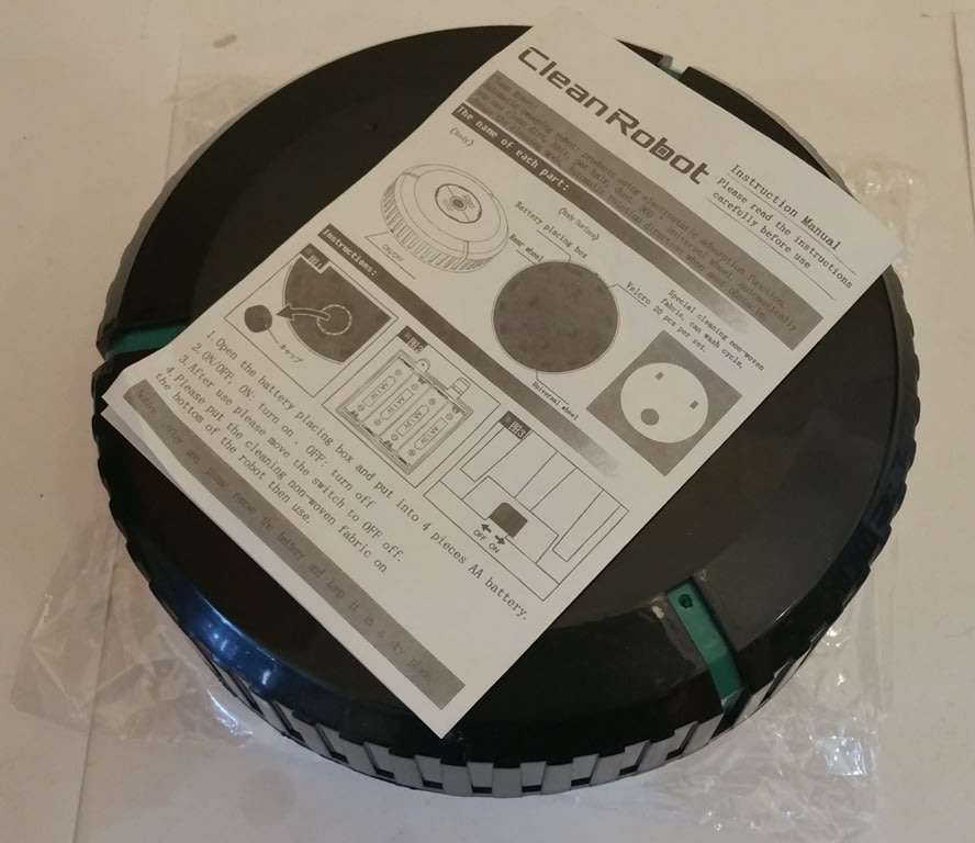 CLEAN ROBOT ~ AUTOMATIC CLEANER [BLACK]