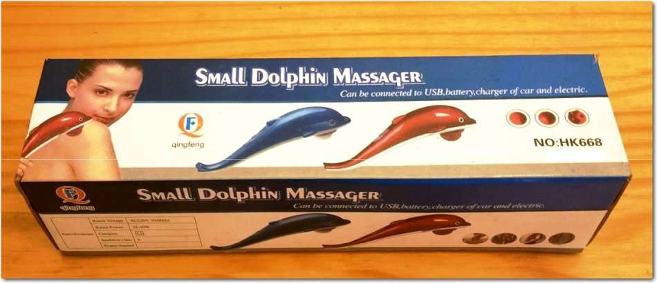 DOLPHIN MASSAGER [SMALL BLUE]