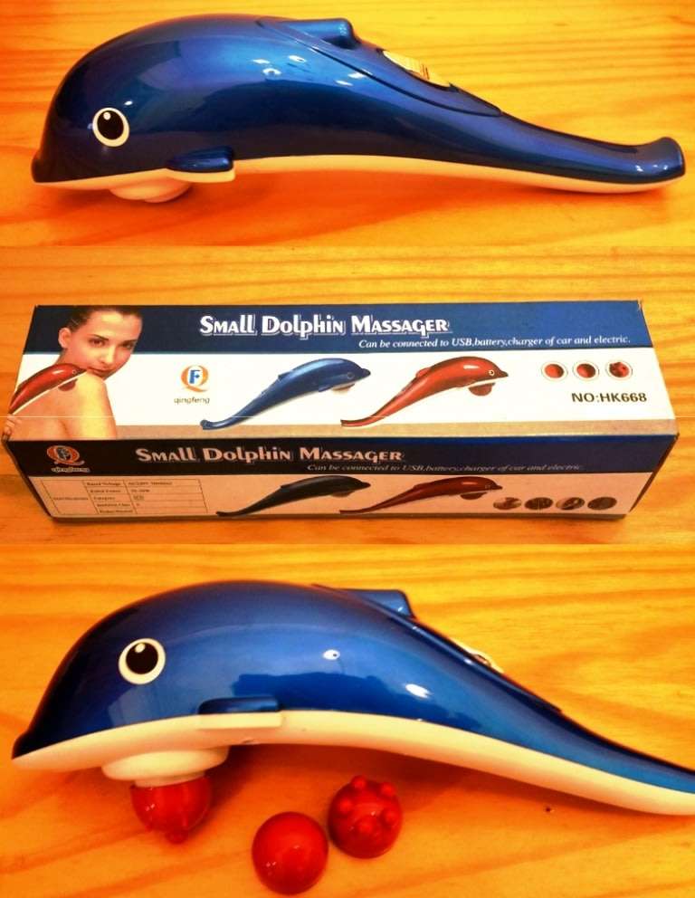 DOLPHIN MASSAGER [SMALL BLUE]