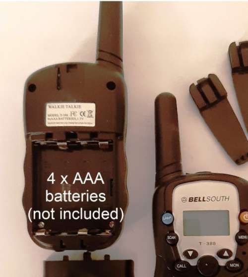 BELLSOUTH WALKIE-TALKIE ~ T-388