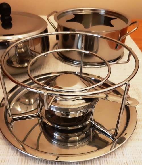 COMPLETE EXTENDED FONDUE SET
