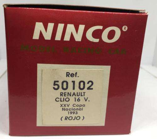 Ninco (50102) RENAULT CLIO 16 V . XXV Copa Nacional (ROJO)
