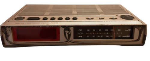 MW / FM ELECTRONIC CLOCK RADIO