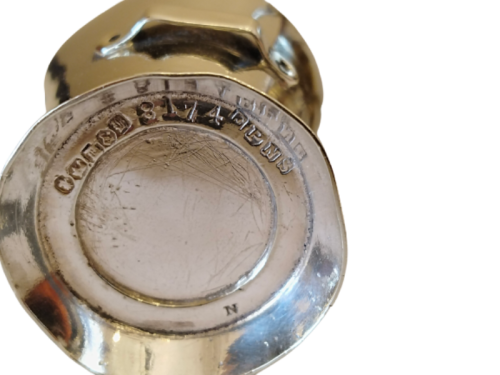 TWO MINIATURE BUCKETS SET ~ EPNS