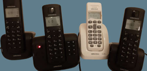 BELL CORDLESS PHONES / INTERCOM SET ~ 4 UNITS