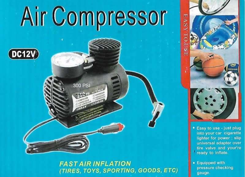 DC12V AIR COMPRESSOR 300 PSI