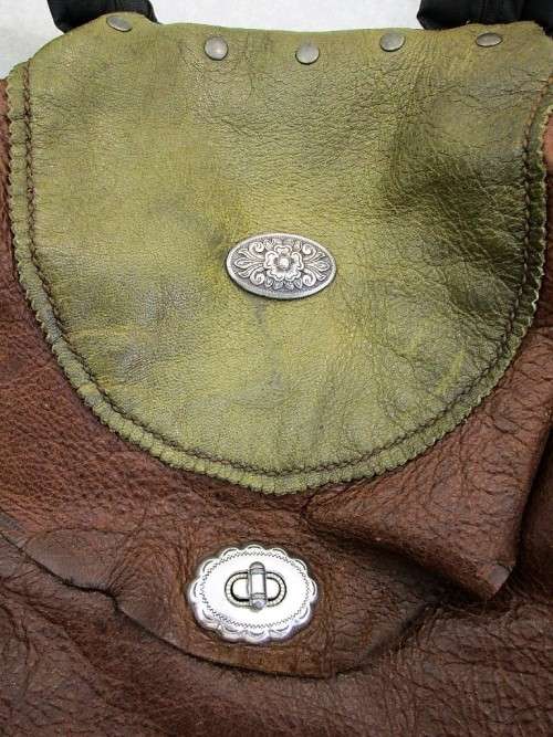 Boho Genuine Leather Rucksack - +/- 35cm/39cm