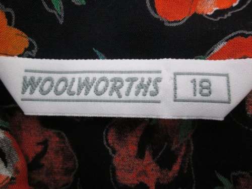 Vintage Viscose Floral Pattern Two Piece - Size 42