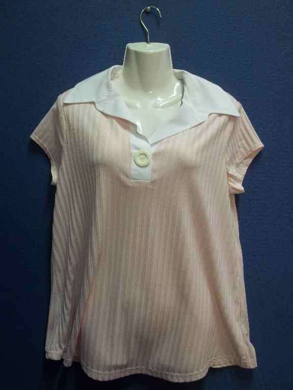 Pink Maternity (97% Polyester/ 3% Spandex) Shirt - Size 32 * Quality Brand