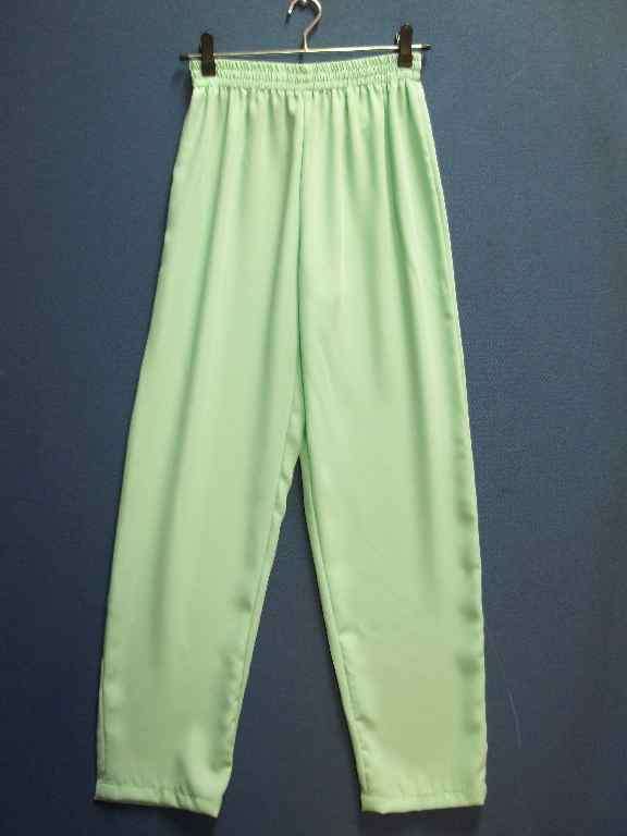 Seagreen Polyester Pants With Elasticated Waist- Size S (Unworn)