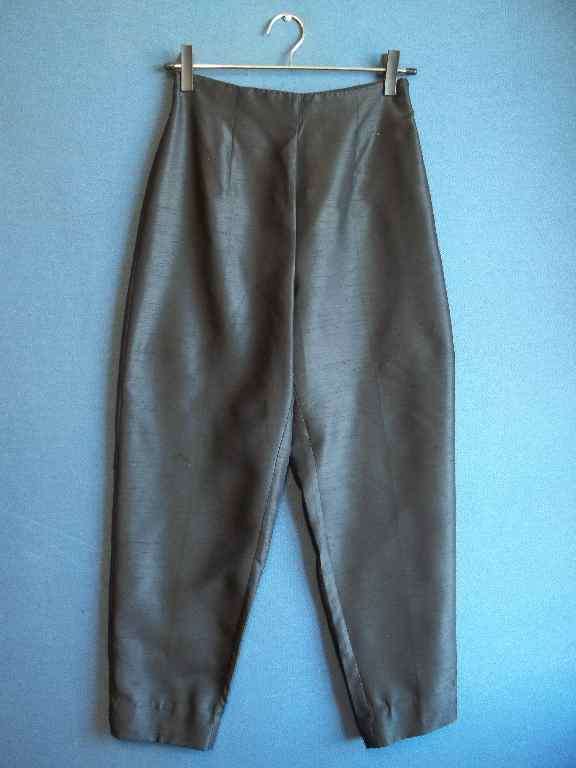 High Waisted Ladies Textured Material Formal Pants - Size 34 (Waist 66cm, Hips 100cm)* Quality Brand