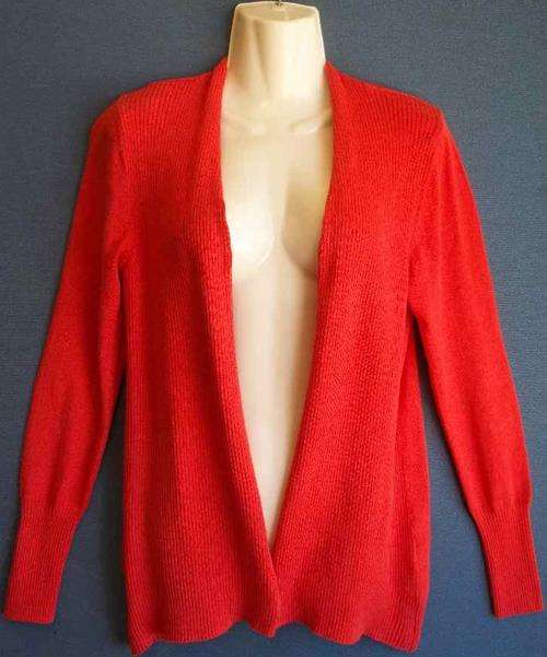 Coral Cardigan, No Buttons (Soft!) - Size M * Quality Brand