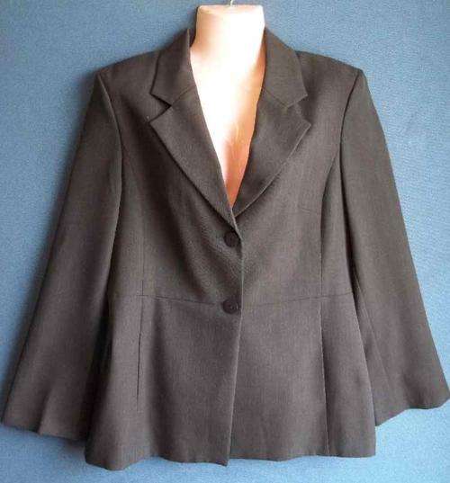 Lined Lightweight Work Wear Grey Jacket - Size 38 * Quality Brand