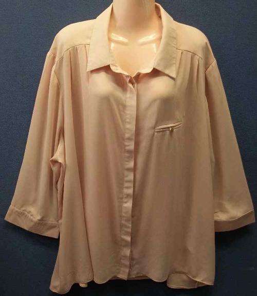 Pink Polyester Shirt - Size 48 * Quality Brand