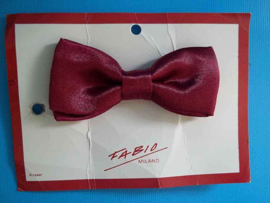 Maroon Bow Tie