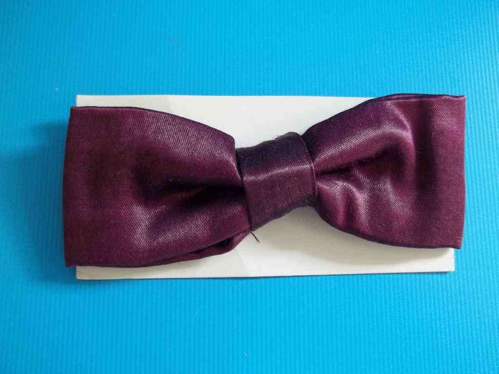 Maroon Bow Tie