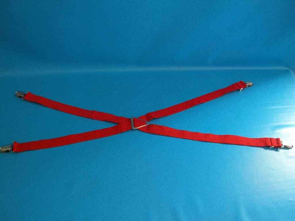 Red Boys Braces - 70cm