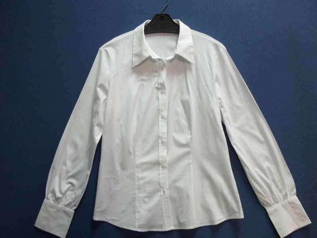 White Shirt (Cotton/Elastine) - Size 36 * Quality Brand