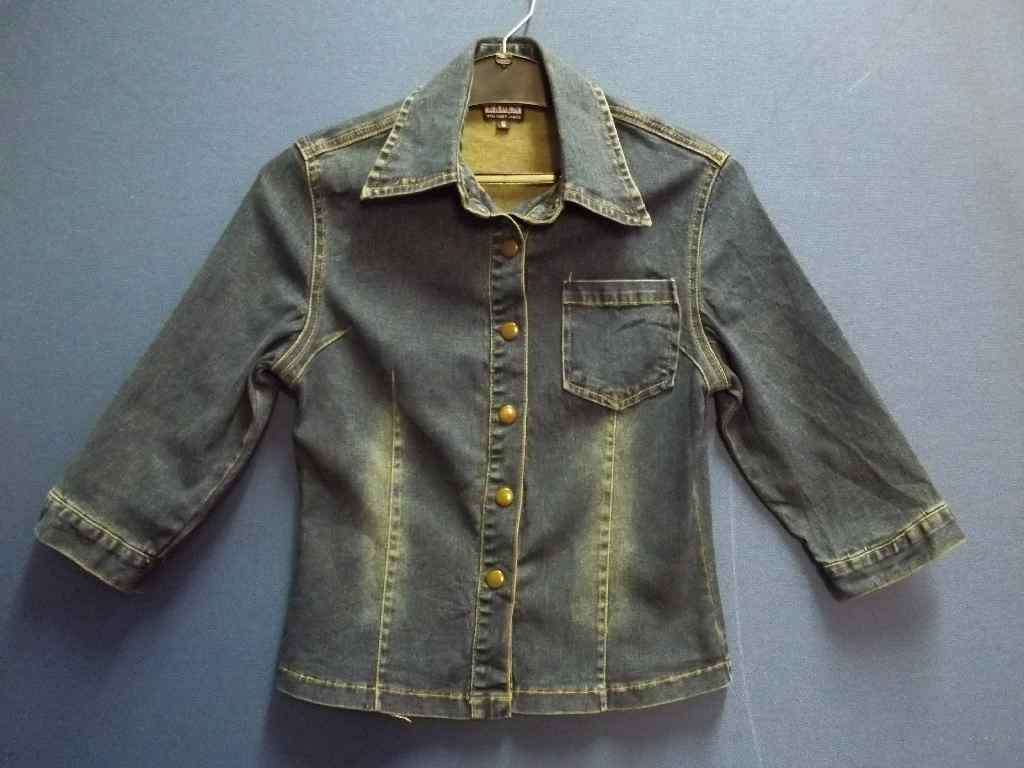 Stretch Denim Shirt  - Size S