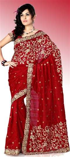 Stunning lovely maroon bhagalpuri pure silk saree.