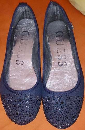 Ladies Pump  Dark Navy with stone