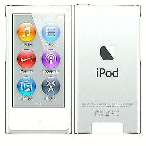 Apple Ipod Nano 16GB Silver model A3446 (7th Generation) + FREE Earpods