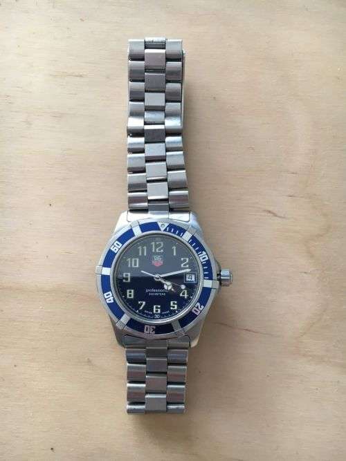 TAG Heuer Professional Blue Men`s Watch - Model WM1113