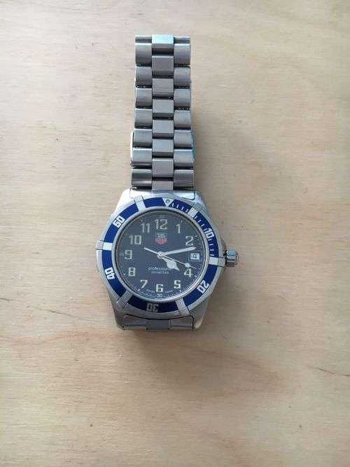 TAG Heuer Professional Blue Men`s Watch - Model WM1113