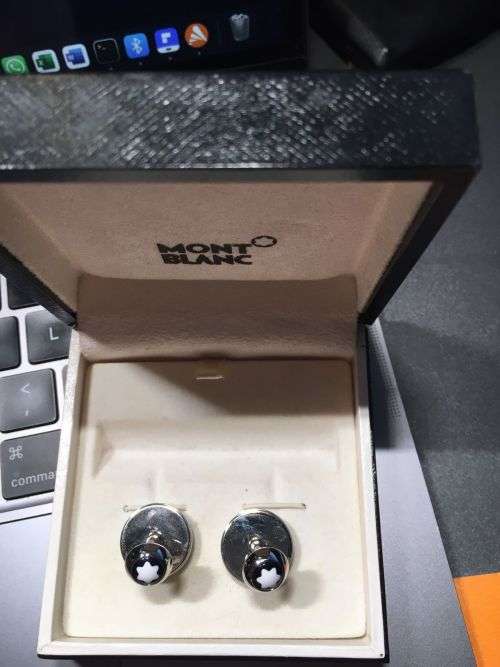 Mont Blanc Round Cufflinks