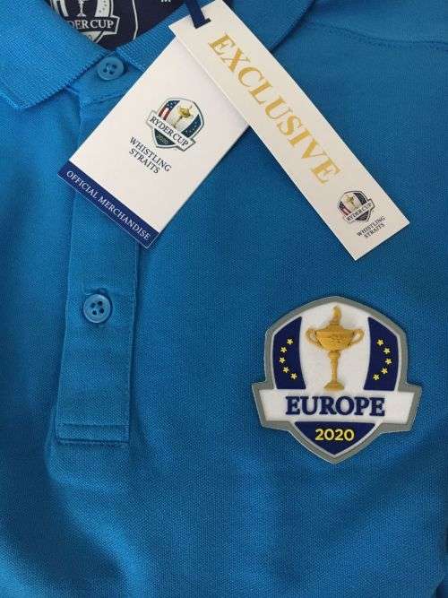 Ryder Cup 2020 Team Europe polo jersey
