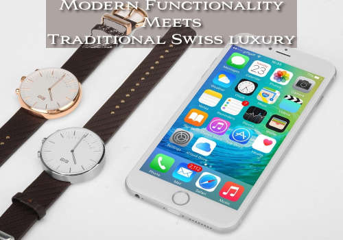 Smartwatch meets Swiss luxury (BUY NOW)