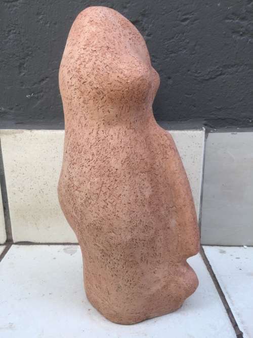 RARE TERRACOTTA SCULPTURE BY SYDNEY KUMALO