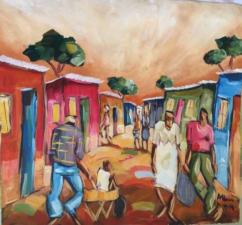 ALLEN KUPETA NICELY DONE ON CANVAS