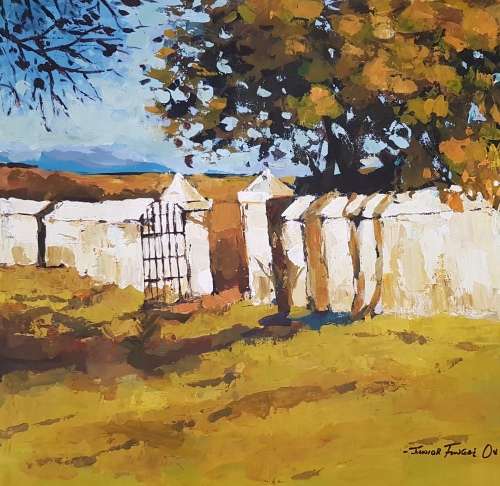 LANSCAPE ON CANVAS BY PATRICK RAPAI