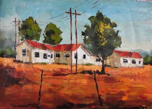 JUNIOR FUNGAI NICELY DONE ON CANVAS!!! A MUST HAVE!!!