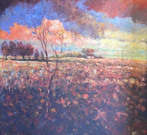 ONIAS MKOKI ON STRETCHED CANVAS. A MUST HAVE!!!