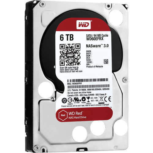 6TB Western Digital Red NAS Hard Drive