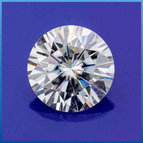 White d Color VVS1 Round Moissanite Stone Loose