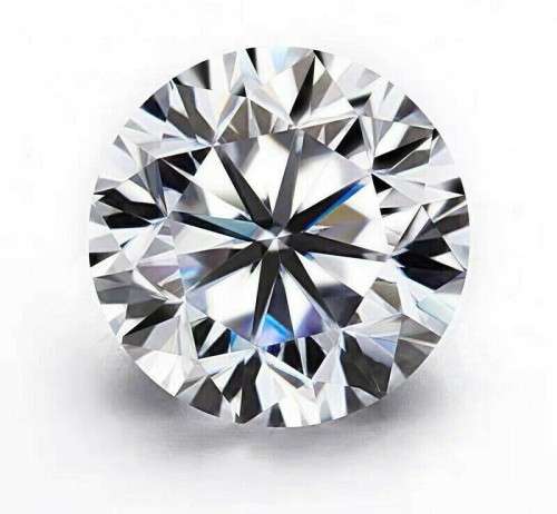 White d Color VVS1 Round Moissanite Stone Loose