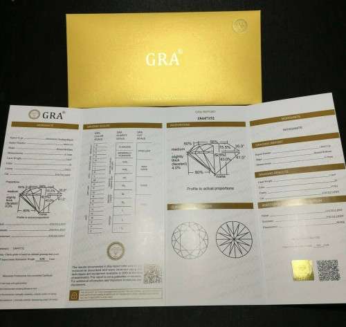 White d Color VVS1 Round Moissanite Stone Loose