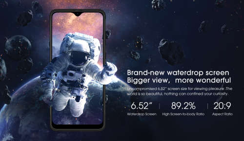 Phone Hisense Infinity H40 Rock 128GB Single Sim and Battery Armour - Black