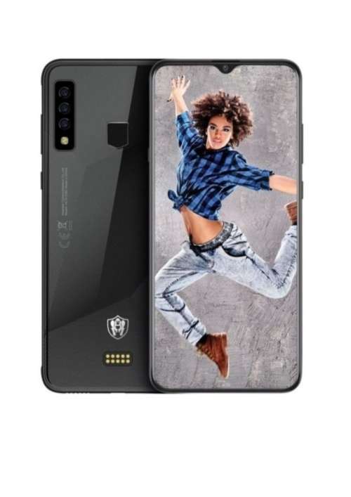 Phone Hisense Infinity H40 Rock 128GB Single Sim and Battery Armour - Black