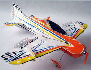 BREEZE MINI ORANGE W/SERVO/MOT/BATT