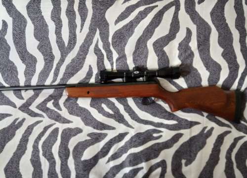 BSA Supersport SE Air Rifle with Bushnell scope and bag