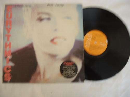EURYTHMICS - "BE YOURSELF TONIGHT"- 1985 RCA VICTOR STEREO  LP IN FAIR CONDITION